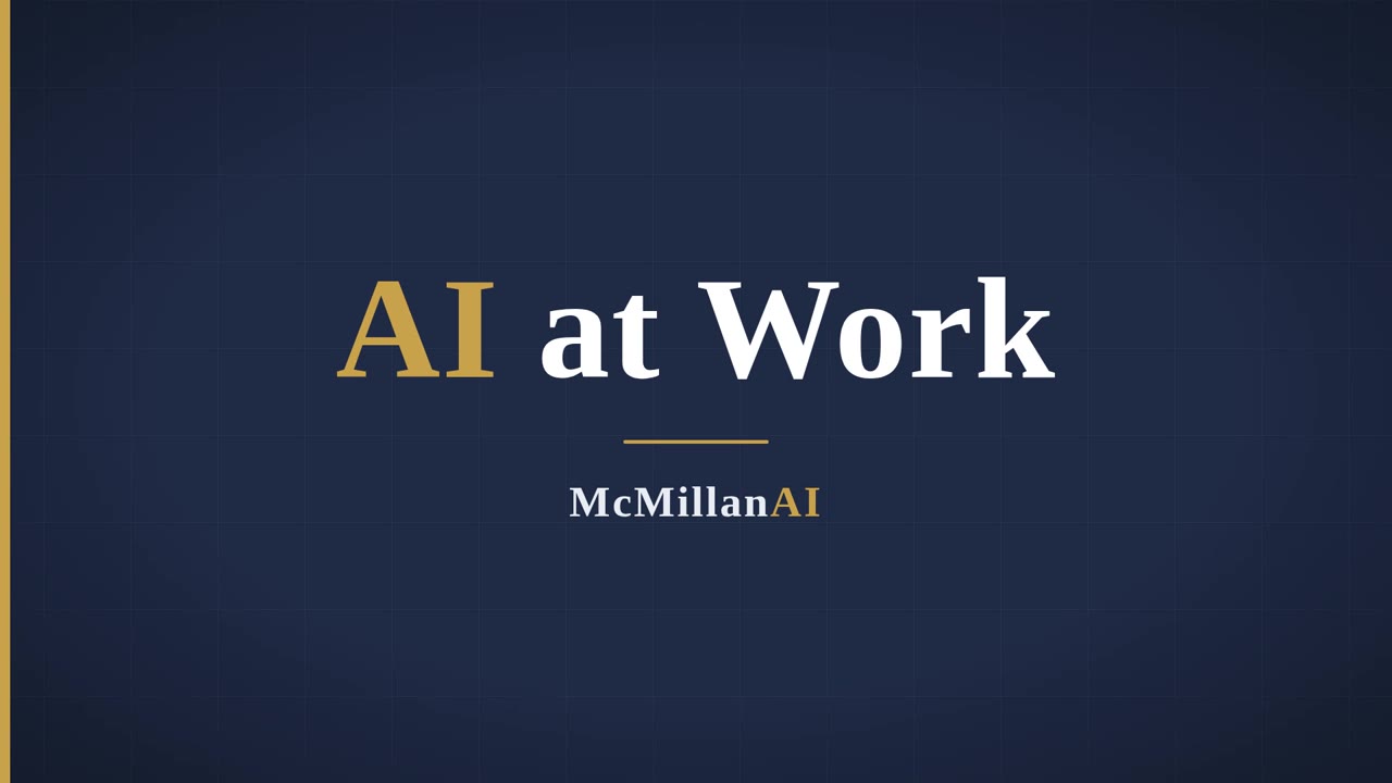 Course sample: Measuring the ROI of AI